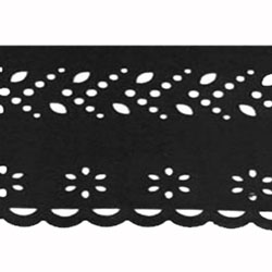 Laser cut fabric